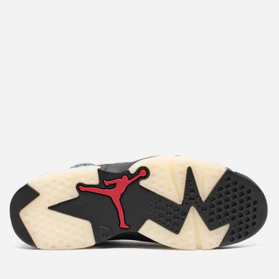 Мужские кроссовки Jordan Air Jordan 6 Retro Washed Denim/Black/Sail/Varsity Red