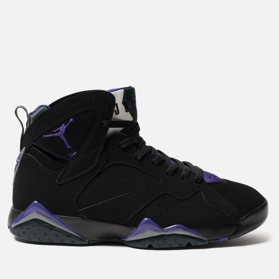 Мужские кроссовки Jordan Air Jordan 7 Retro Ray Allen Black/Field Purple/Fir/Dark Steel Grey