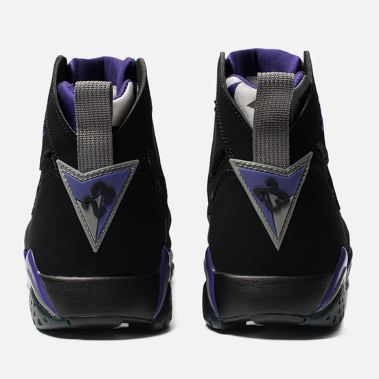 Мужские кроссовки Jordan Air Jordan 7 Retro Ray Allen Black/Field Purple/Fir/Dark Steel Grey