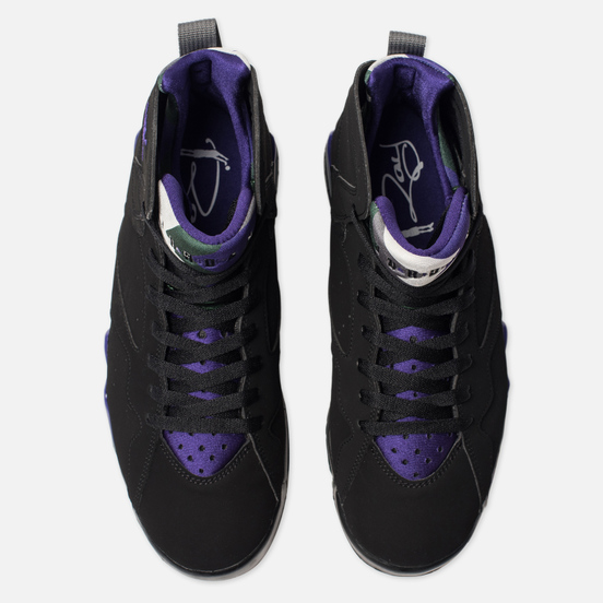 Мужские кроссовки Jordan Air Jordan 7 Retro Ray Allen Black/Field Purple/Fir/Dark Steel Grey