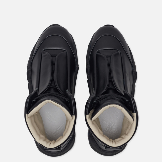 Мужские кроссовки Maison Margiela Future II Leather Top High Black/Black