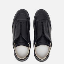 Мужские кроссовки Maison Margiela Future Leather Top Low Black/Black фото- 1