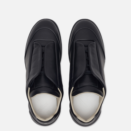 Мужские кроссовки Maison Margiela Future Leather Top Low Black/Black