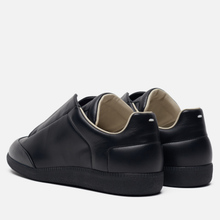 Мужские кроссовки Maison Margiela Future Leather Top Low Black/Black фото- 2