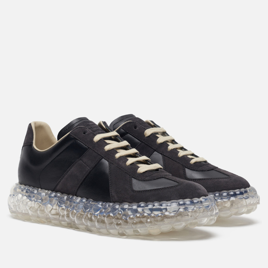 Мужские кроссовки Maison Margiela Replica Caviar Black
