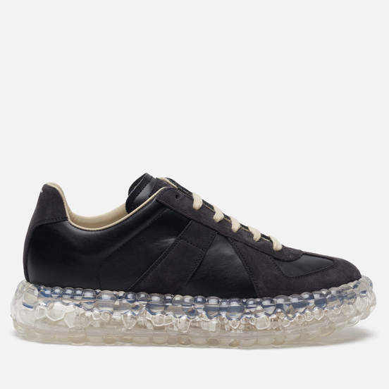 Мужские кроссовки Maison Margiela Replica Caviar Black