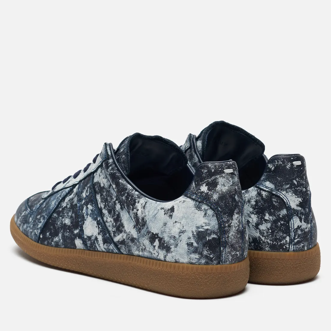 Maison Margiela Мужские кроссовки Replica Low Hand Painted