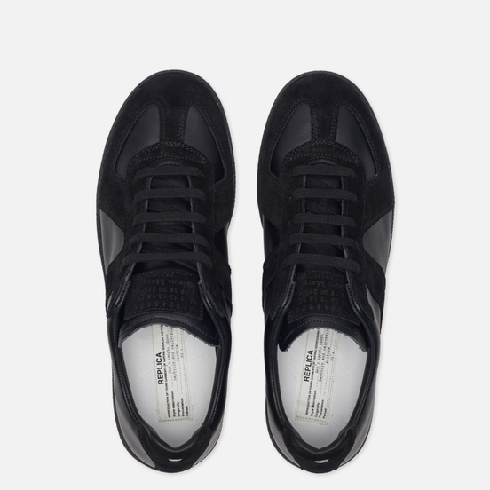 Мужские кроссовки Maison Margiela Replica Low Top Black