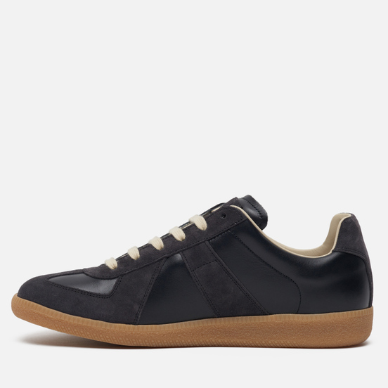 Мужские кроссовки Maison Margiela Replica Low Top Carry Over Black/Grey