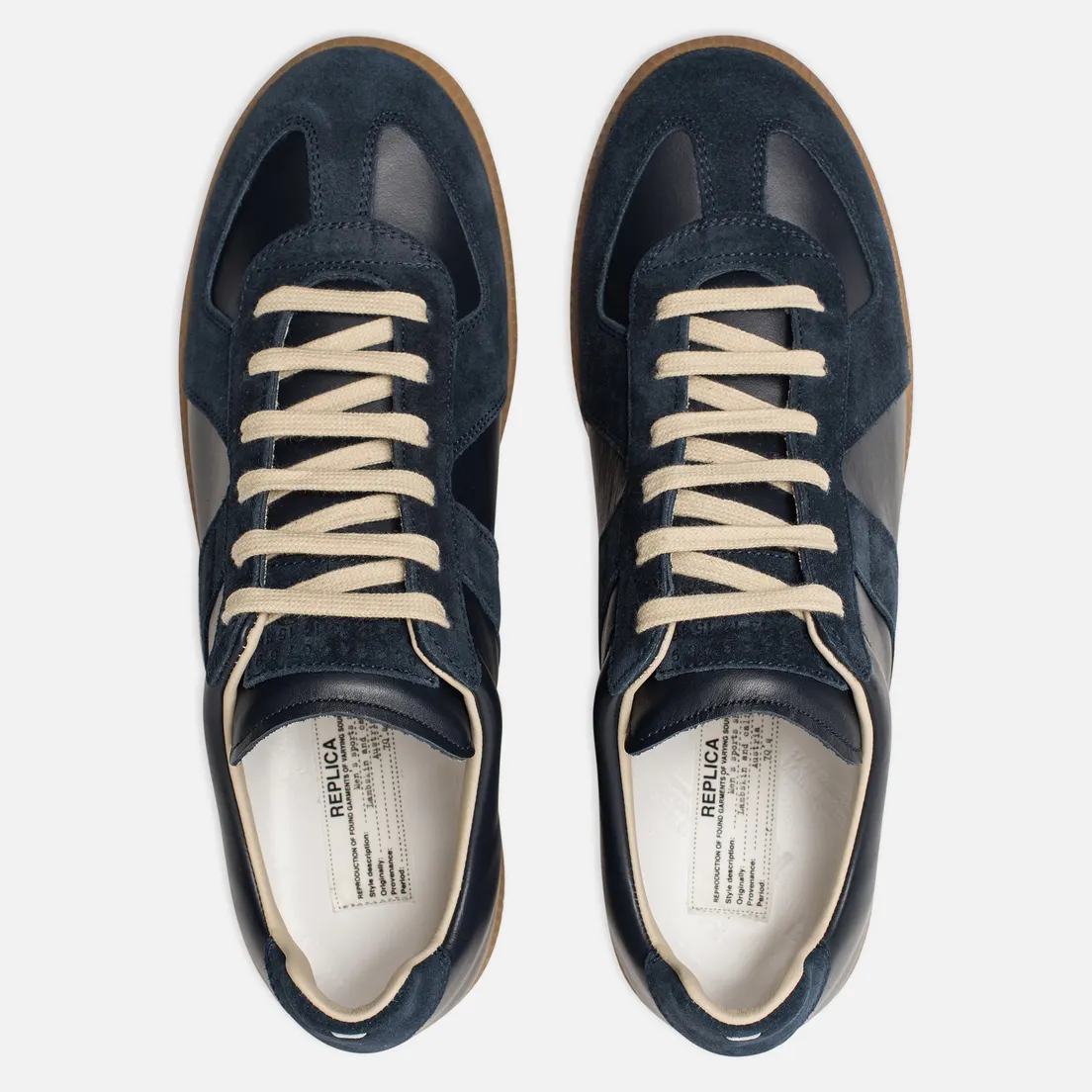Maison Margiela Мужские кроссовки Replica Low Top Carry Over