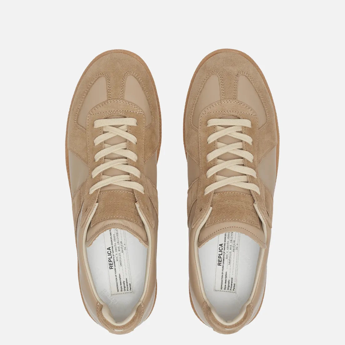Maison Margiela Мужские кроссовки Replica Low Top Carry Over