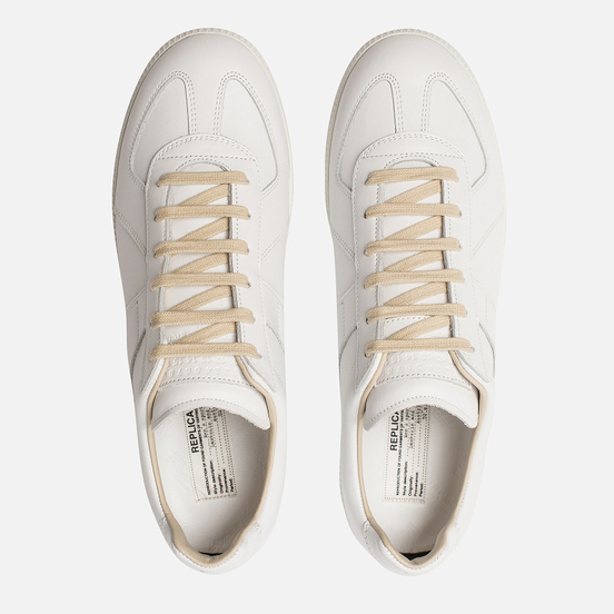 Мужские кроссовки Maison Margiela Replica Low Top White Base