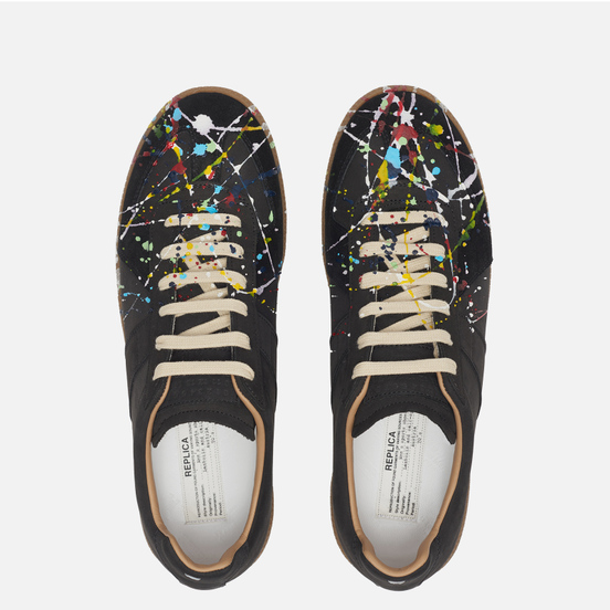 Мужские кроссовки Maison Margiela Replica Painter Black/Multicolor