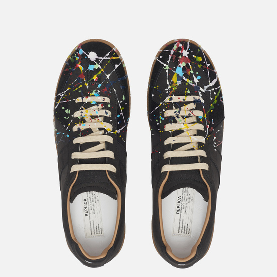 Мужские кроссовки Maison Margiela Replica Painter Black/Multicolor
