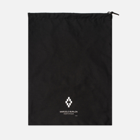 Мужские кроссовки Marcelo Burlon County Nis High White/Fluo Yellow