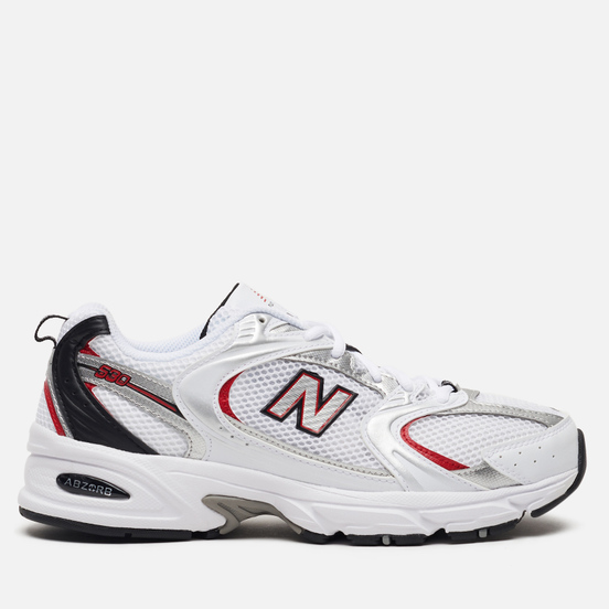 Мужские кроссовки New Balance 530v2 Retro White/Silver/Red