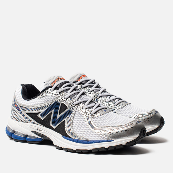 Мужские кроссовки New Balance 860v2 White/Blue