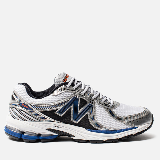 Мужские кроссовки New Balance 860v2 White/Blue
