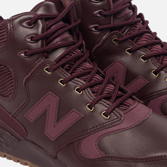 Мужские зимние кроссовки New Balance HFLPXCC Burgundy