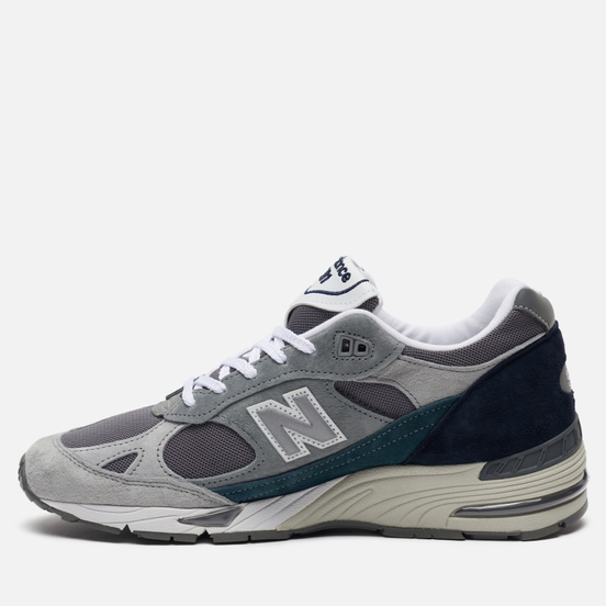 Мужские кроссовки New Balance M991GBT Nu Block Grey/Blue/Teal