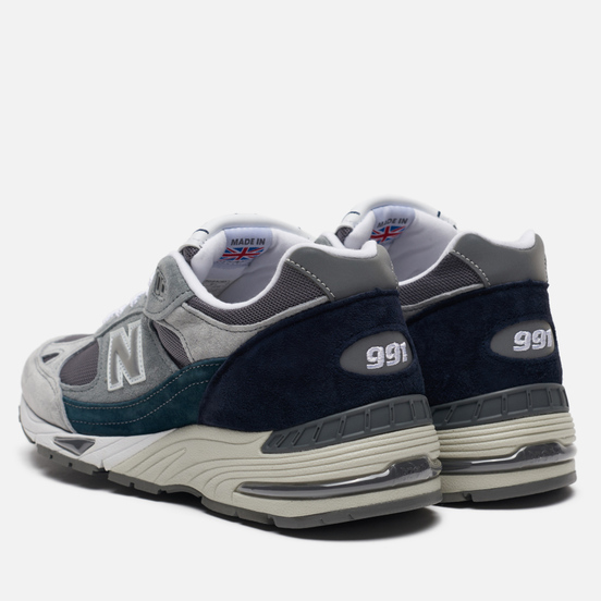 Мужские кроссовки New Balance M991GBT Nu Block Grey/Blue/Teal