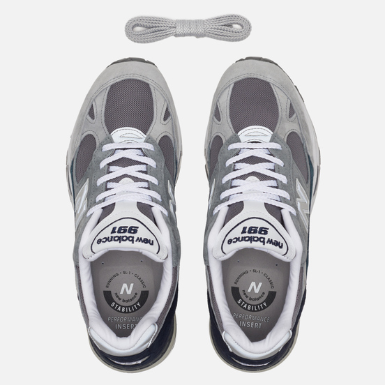 Мужские кроссовки New Balance M991GBT Nu Block Grey/Blue/Teal