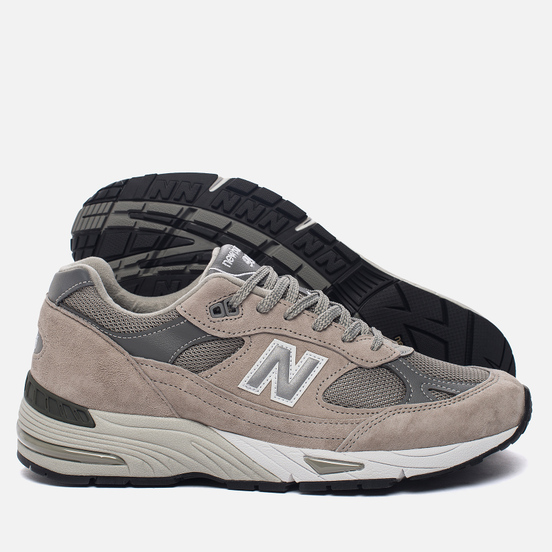 Мужские кроссовки New Balance M991GL Grey/Silver