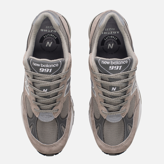 Мужские кроссовки New Balance M991GL Grey/Silver
