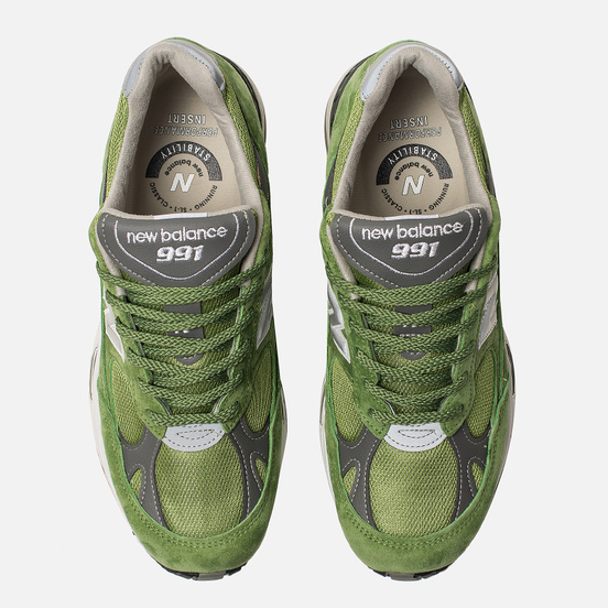 Мужские кроссовки New Balance M991GRN Bright Green