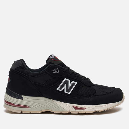 Мужские кроссовки New Balance M991NKR Black/Red/White