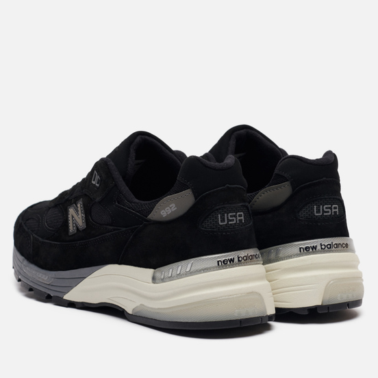 Мужские кроссовки New Balance M992BL Black/Grey/White
