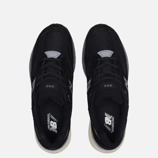 Мужские кроссовки New Balance M992BL Black/Grey/White