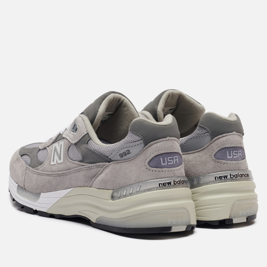 Мужские кроссовки New Balance M992GR Grey/Silver
