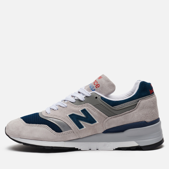 Мужские кроссовки New Balance M997WEB Suede Grey/Navy