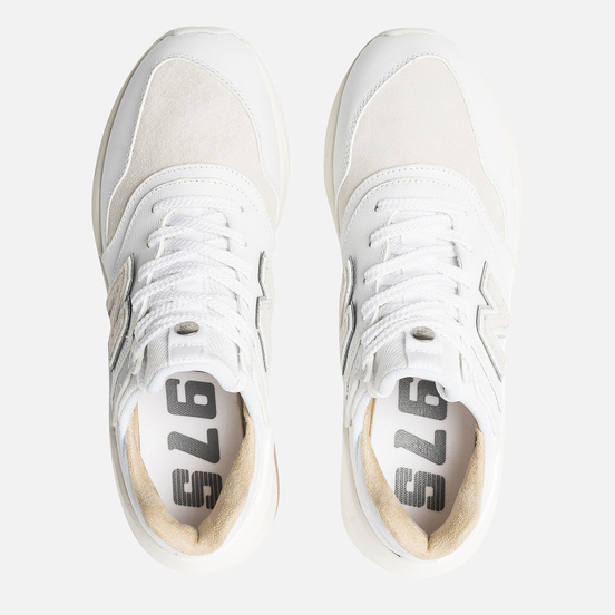 Мужские кроссовки New Balance MS997RI White/White