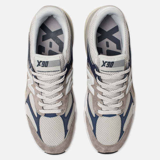 Мужские кроссовки New Balance MSX90RPB Grey/Navy/White