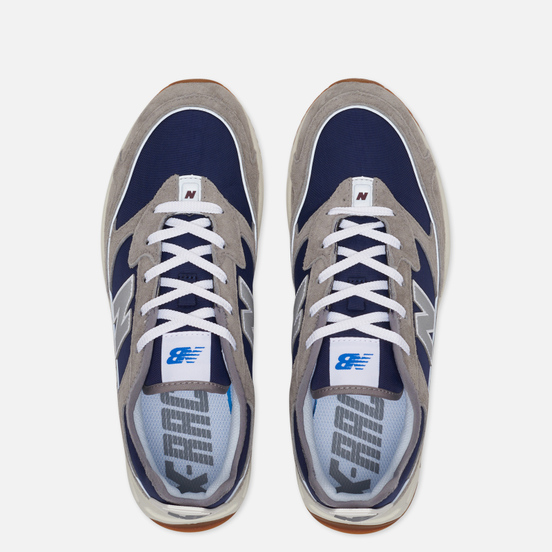 Мужские кроссовки New Balance MSXRCNO X-Racer Grey/Navy