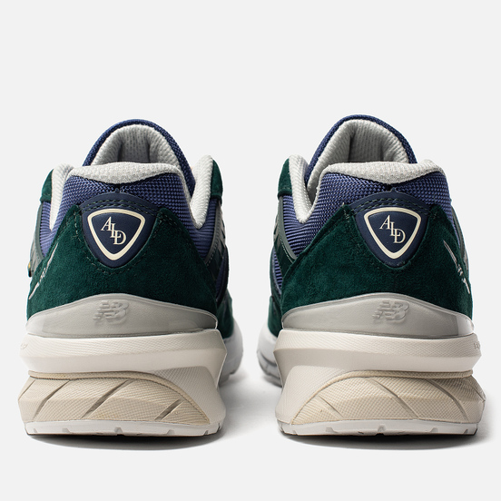 Мужские кроссовки New Balance x Aime Leon Dore 990v5 Green/Violet/White