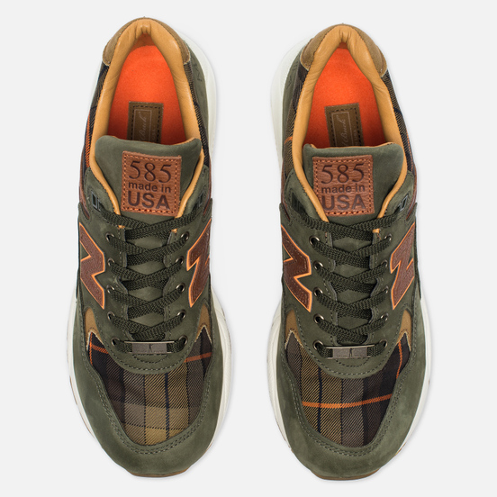 Мужские кроссовки New Balance x Ball & Buck M585BB Sporting Gentleman Olive