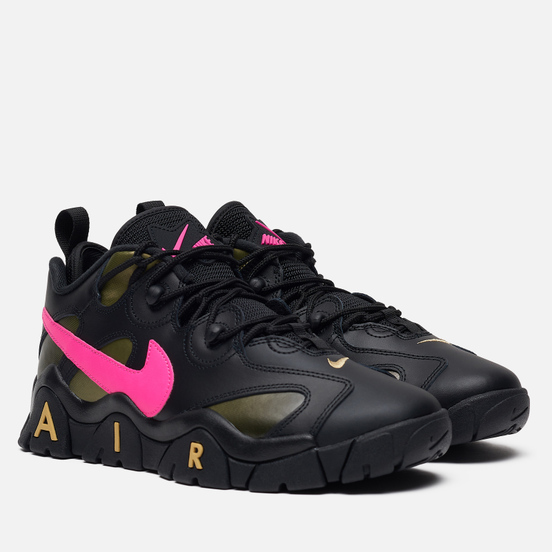Мужские кроссовки Nike Air Barrage Low QS Super Bowl LIV Black/Pink Blast/Infinite Gold