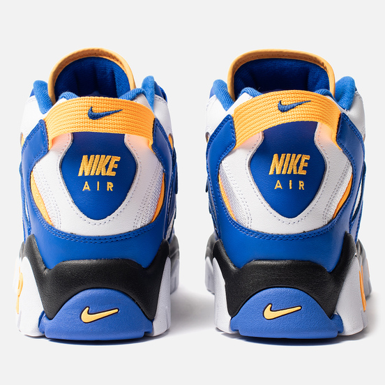 Мужские кроссовки Nike Air Barrage Mid White/Laser Orange/Racer Blue/Black