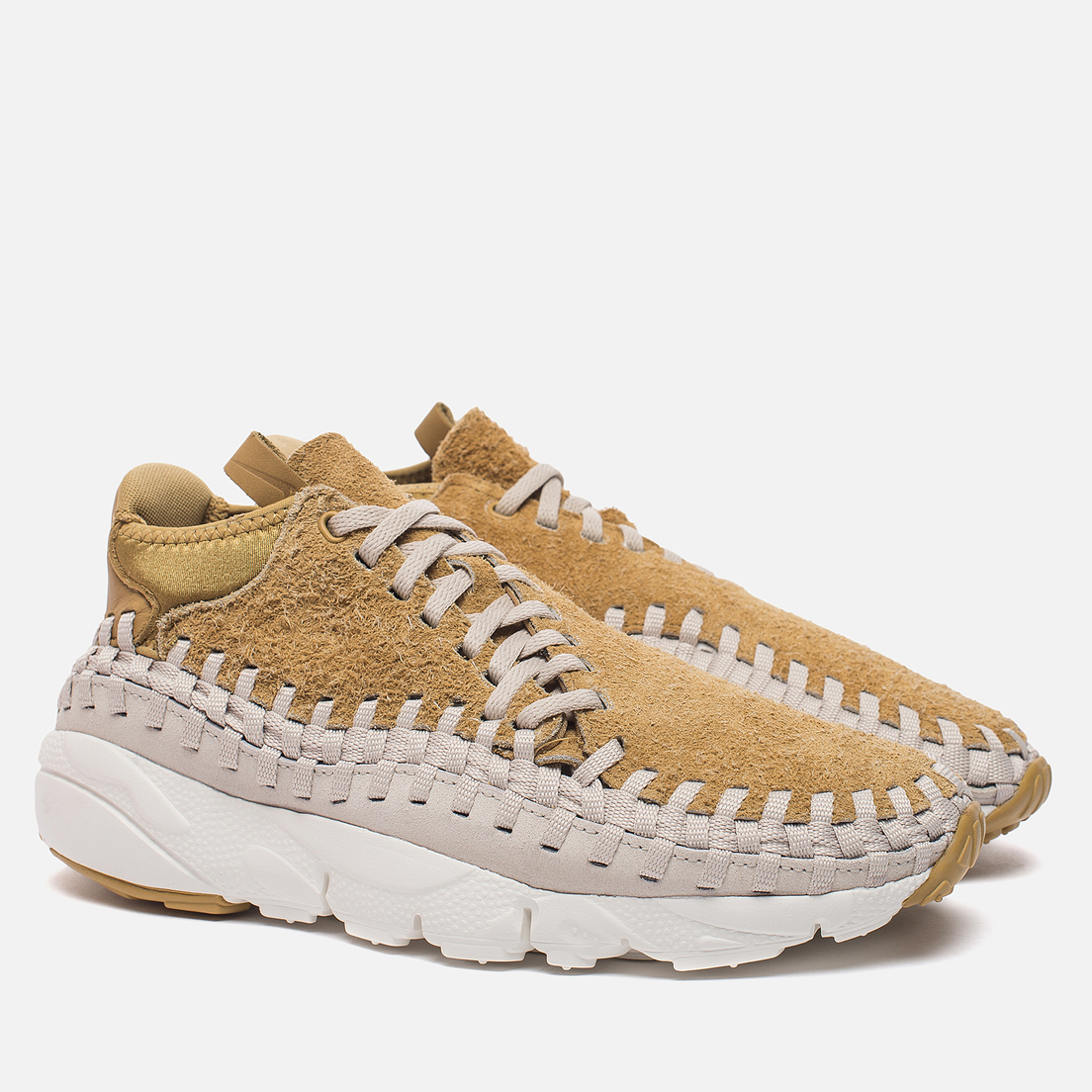 Nike Мужские кроссовки Air Footscape Woven Chukka QS Hairy Suede Pack