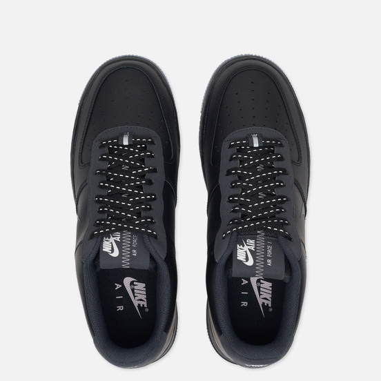 Мужские кроссовки Nike Air Force 1 '07 LV8 3 Black/Silver Lilac/Anthracite/White