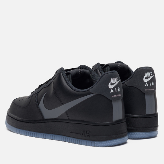 Мужские кроссовки Nike Air Force 1 '07 LV8 3 Black/Silver Lilac/Anthracite/White