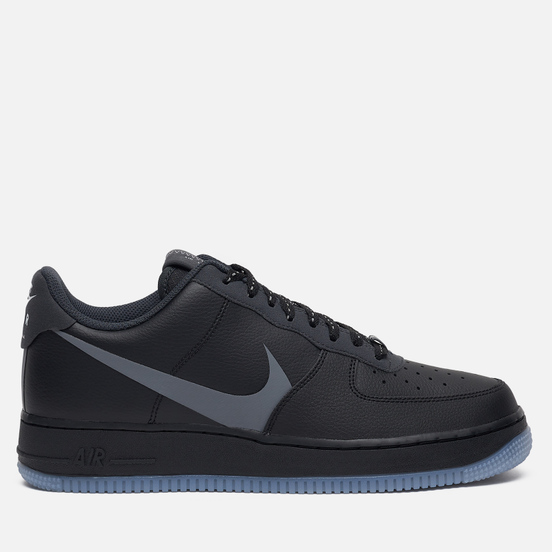 Мужские кроссовки Nike Air Force 1 '07 LV8 3 Black/Silver Lilac/Anthracite/White