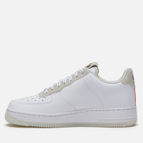 Мужские кроссовки Nike Air Force 1 '07 LV8 3 White/Total Orange/Summit White/Black