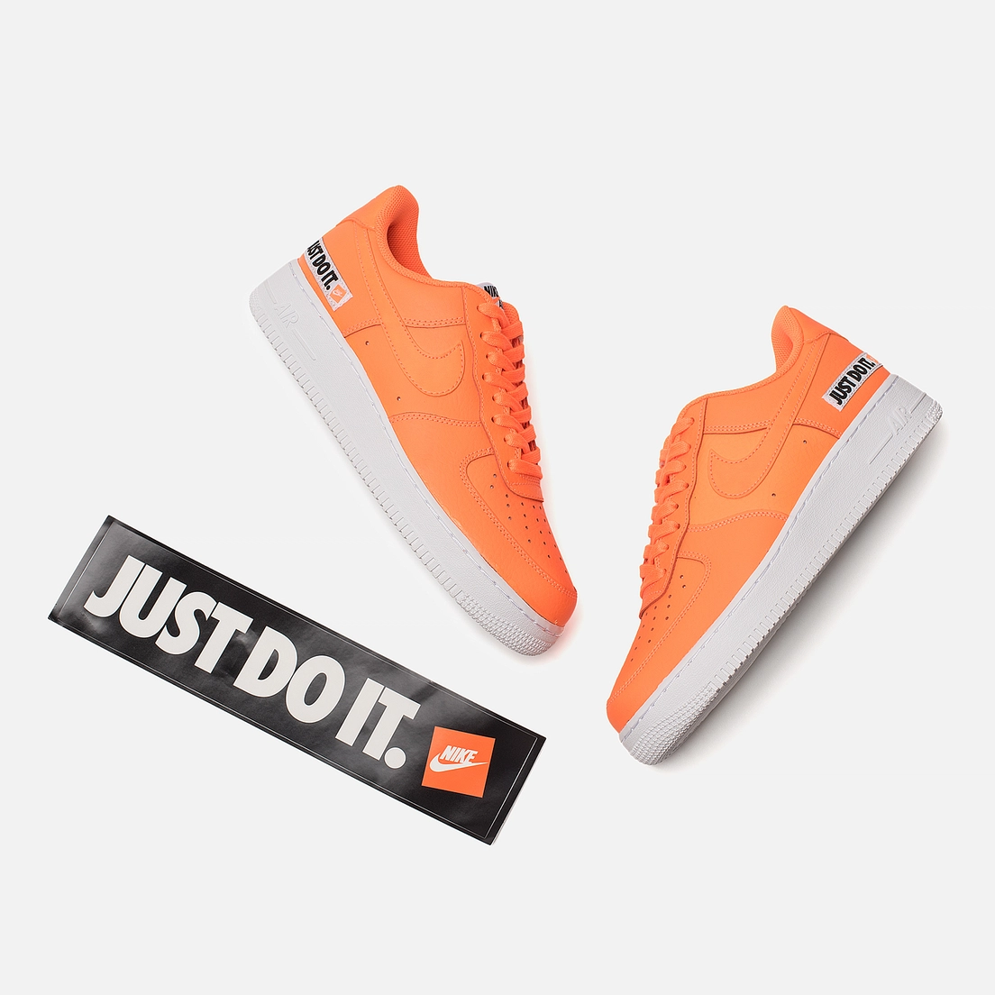 Nike Мужские кроссовки Air Force 1 '07 LV8 Just Do It Lether