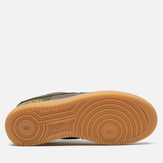 Мужские кроссовки Nike Air Force 1 Gore-Tex Medium Olive/Sequoia/Gold/Black