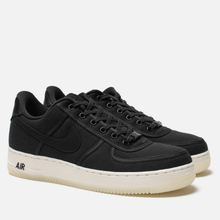 air force 1 low canvas black