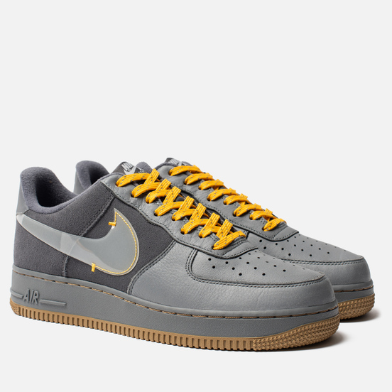 Мужские кроссовки Nike Air Force 1 Premium Cool Grey/Pure Platinum/Dark Grey